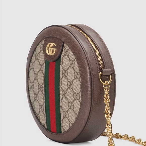 Gorgeous GUCCI OPHIDIA ROUND SHOULDER BAG, worn once, excellent condition - Picture 2 of 7